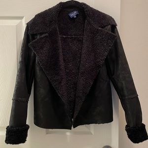 Faux Leather Jacket